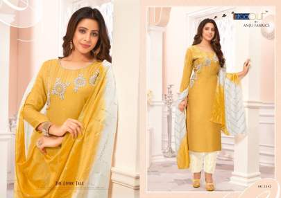 Anju Fabric's  Navnoor Suit Collection