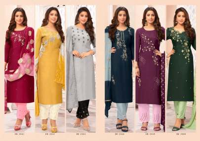 Anju Fabric's  Navnoor Suit Collection