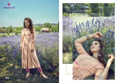 Arihant Nx Zoella Kurti with Pant Wholesale Catalog 8 Pcs