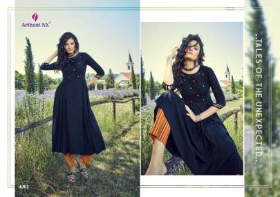 Arihant Nx Zoella Kurti with Pant Wholesale Catalog 8 Pcs