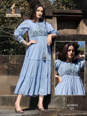 Ashmi Present ASHMITA Signature Kurtis Catalog Collection