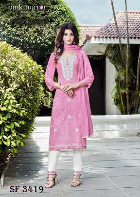 BLOOM Kurti  Pant with Dupatta In 6 Design By Pink Mirror