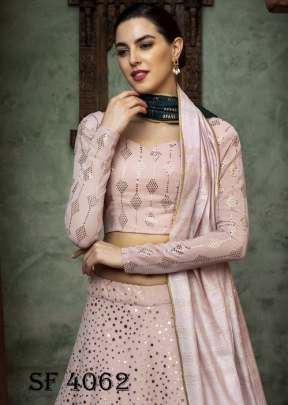 BRIDESMAID VOL 10 Designer Lehengha choli In Dusty Pink Color BY SHUBHKALA