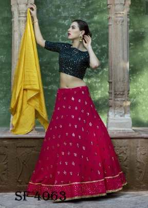BRIDESMAID VOL 10 Designer Lehengha choli In Rani Color BY SHUBHKALA