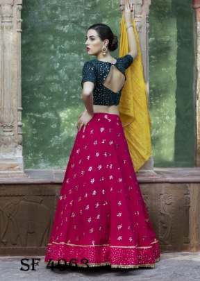 BRIDESMAID VOL 10 Designer Lehengha choli In Rani Color BY SHUBHKALA