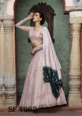 BRIDESMAID VOL 10 Designer Lehengha choli In Dusty Pink Color BY SHUBHKALA