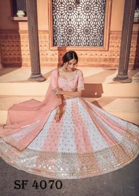 BRIDESMAID VOL 12 Bridal Look Lehengha Choli In Pink Color By SHUBHKALA