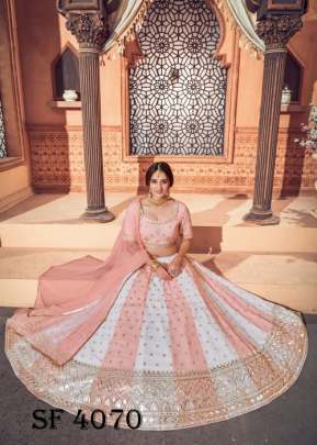 BRIDESMAID VOL 12 Bridal Look Lehengha Choli In Pink Color By SHUBHKALA