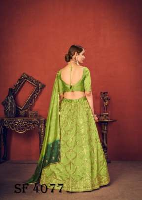 BRIDESMAID VOL 13 Bridal Look Lehengha Choli In Floracance Green Color By SHUBHKALA