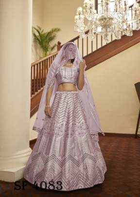 BRIDESMAID VOL 14 Bridal Look Lehengha Choli In Dusty Pink Color By SHUBHKALA