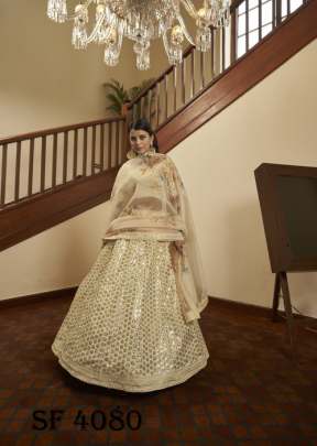 BRIDESMAID VOL 14 Bridal Look Lehengha Choli In Beige Color By SHUBHKALA
