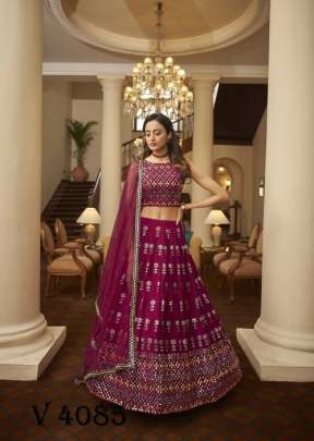 BRIDESMAID VOL 15 Bridal Look Lehengha Choli In Deep Pink Color By SHUBHKALA