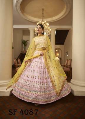 BRIDESMAID VOL 15 Bridal Look Lehengha Choli In Pink Color By SHUBHKALA