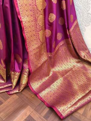 Banarasi Handloom Weaving Silk Saree