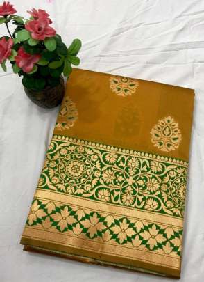 Banarasi silk meenkari weaving saree 