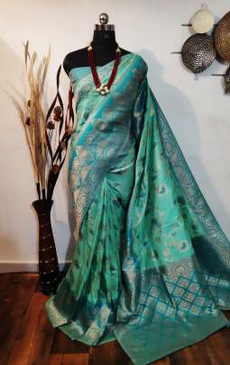 Banasari Handloom Weaving Silk Saree