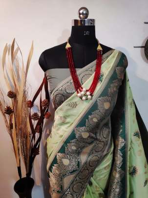 Banasari Handloom Weaving Silk Saree