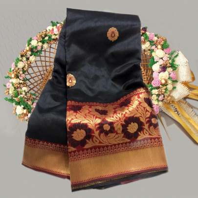 Banasari Soft Silk Black