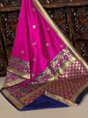 Banasari Soft Silk Pink