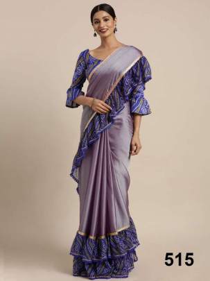 Bandhani  Chiffon Vol 1 Royal Blue