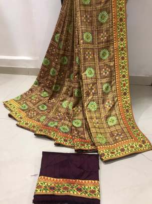 Bandhej Beautiful Saree