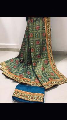 Bandhej Beautiful Saree