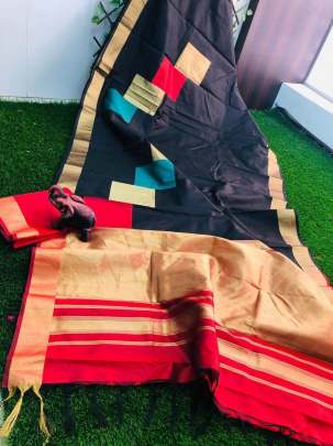 Banglori Raw Silk Saree With Rich Golden Zari saree