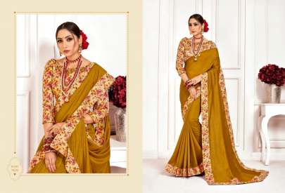 Beautiful Vaidehi Silk Saree With Digital Print 