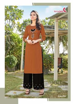 Beautifyl  Kurti with Plazzo Catalogue