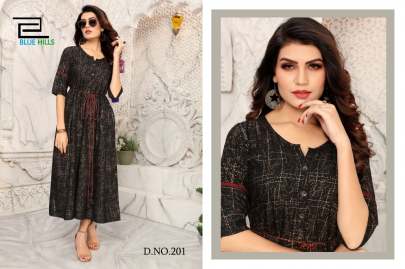 Blue Hills Walkway Vol 2 Kurti Wholesale Catalog 10 Pcs