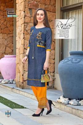 Blue Hills Walkway X by Vee Fab Kurti