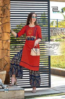 Blue Hills Walkway X by Vee Fab Kurti