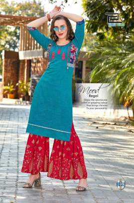 Blue Hills Walkway X by Vee Fab Kurti