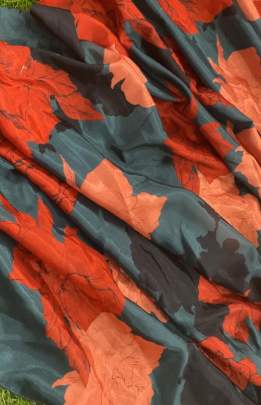 CINON SILK WITH PRINT