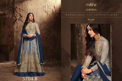 DN LFH 5704 Salwar Suit Neavy Blue