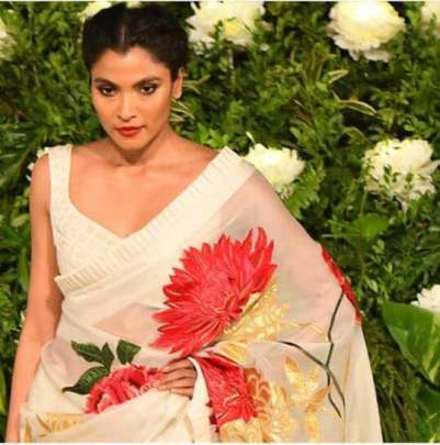 Deepika Padukone Bollywood Designer Saree