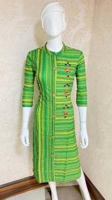 Designer Cotton Kurti Multi