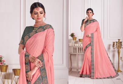 Designer Platinum Two Toned Shaded Silk Mix Saree Catalogs