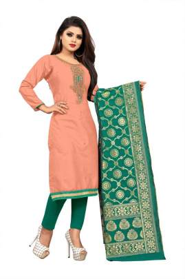 EXCLUSIVE COTTON DRESS MATERIAL SUIT