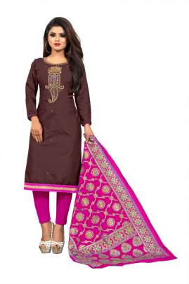 EXCLUSIVE COTTON DRESS MATERIAL SUIT