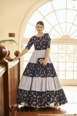 FLORY VOL 18 Anarkali Long Gown In Multi Color By SHUBHKALA