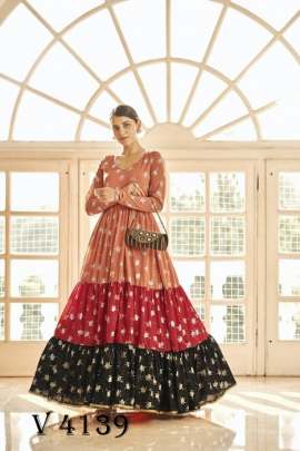 FLORY VOL 18 Anarkali Long Gown In Multi Color By SHUBHKALA