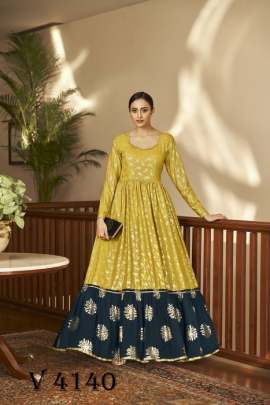 FLORY VOL 18 Anarkali Long Gown In Multi Color By SHUBHKALA