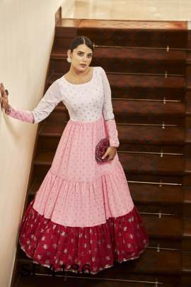 FLORY VOL 18 Anarkali Long Gown In Multi Color By SHUBHKALA