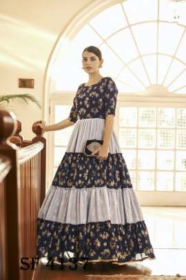 FLORY VOL 18 Anarkali Long Gown In Multi Color By SHUBHKALA