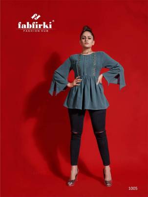 Fabfirki Red Look Top Catalog