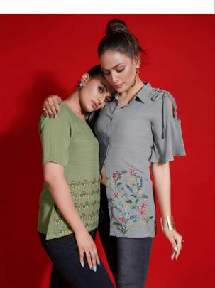 Fabfirki Red Look Top Catalog