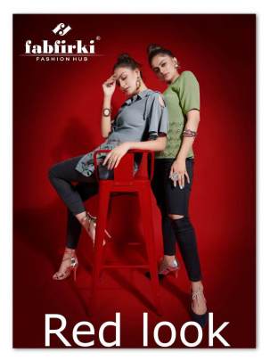 Fabfirki Red Look Top Catalog