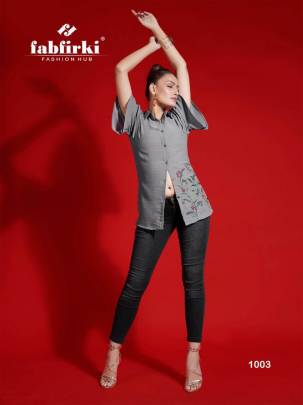 Fabfirki Red Look Top Catalog