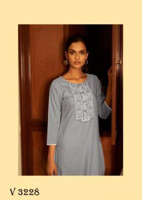 Fancy Kurti In 6 Color By Four Buttons